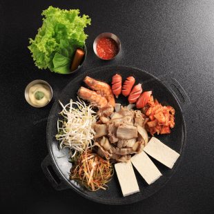 Chụp ảnh món ăn Hàn Quốc