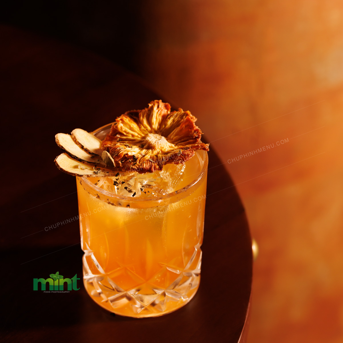 Chụp hình đồ uống coctail đẹp