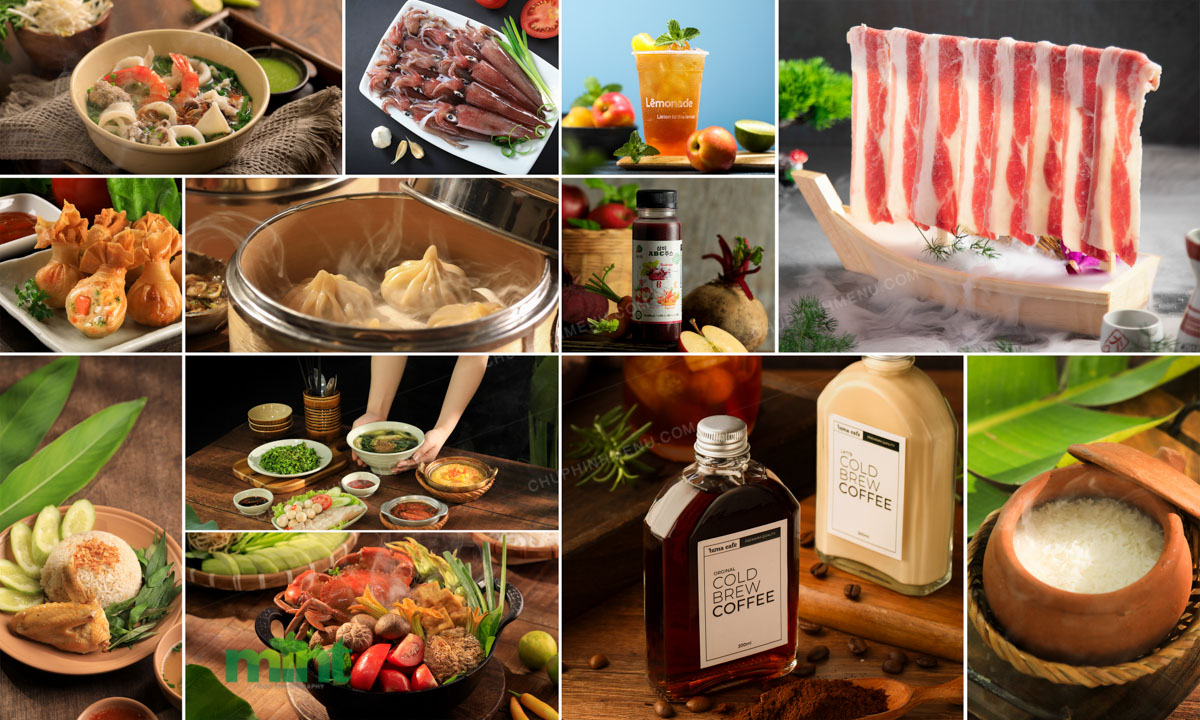 Studio chụp hình menu nhà hàng Đồng Nai