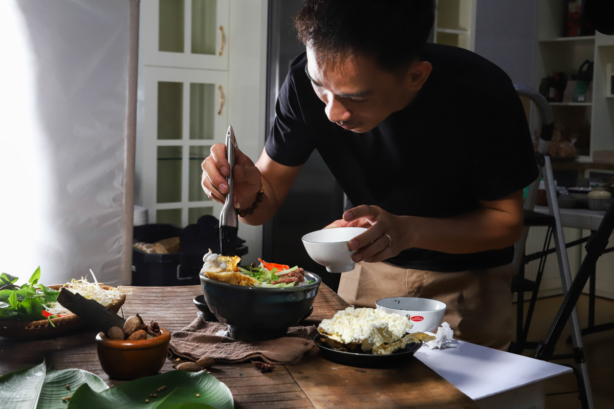 Thợ chụp hình thực đơn tại Phú Quốc - Kiên Giang