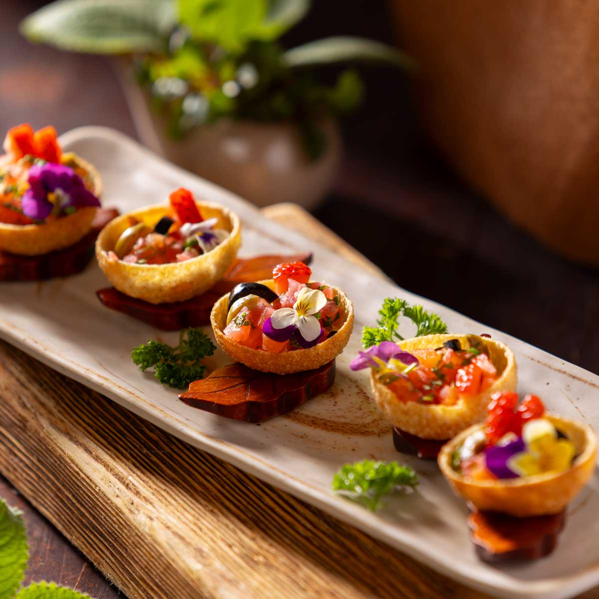 Chụp hình menu món chay cho nhà hàng.