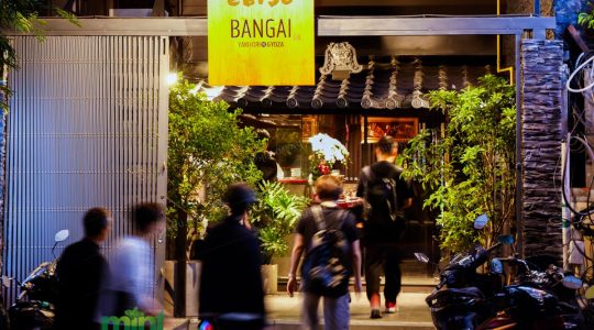 Chụp ảnh menu nhà hàng EBISU Bangai