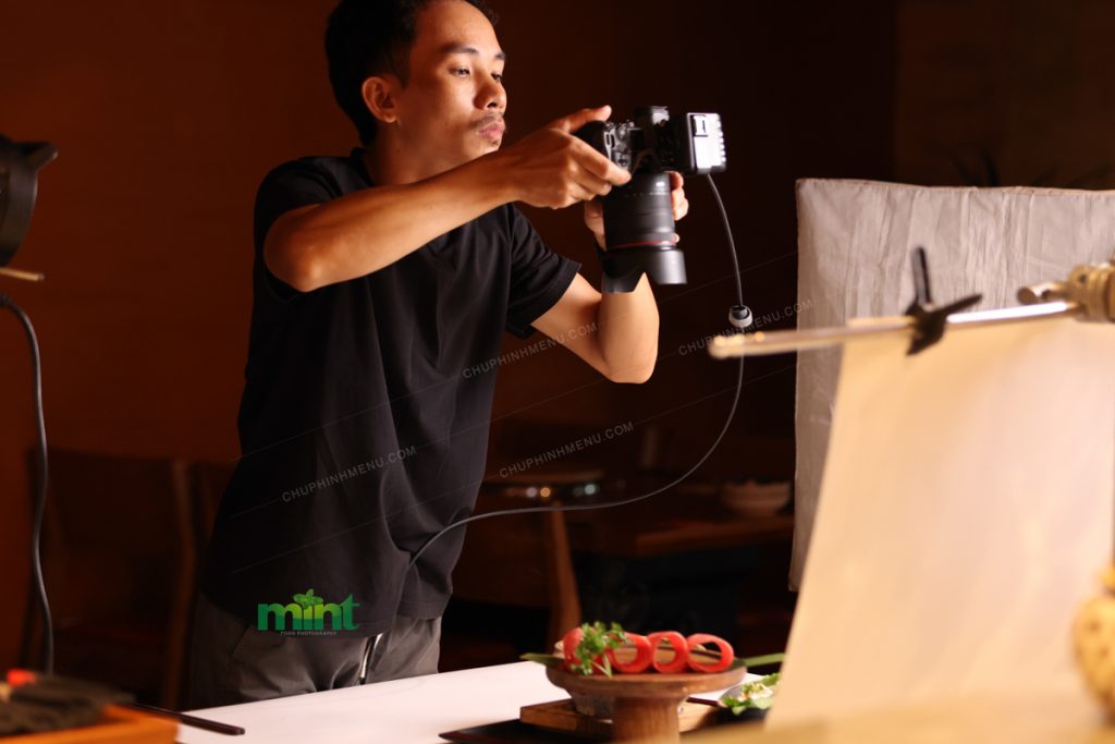 Studio chụp ảnh đồ ăn di động chuyên nghiệp