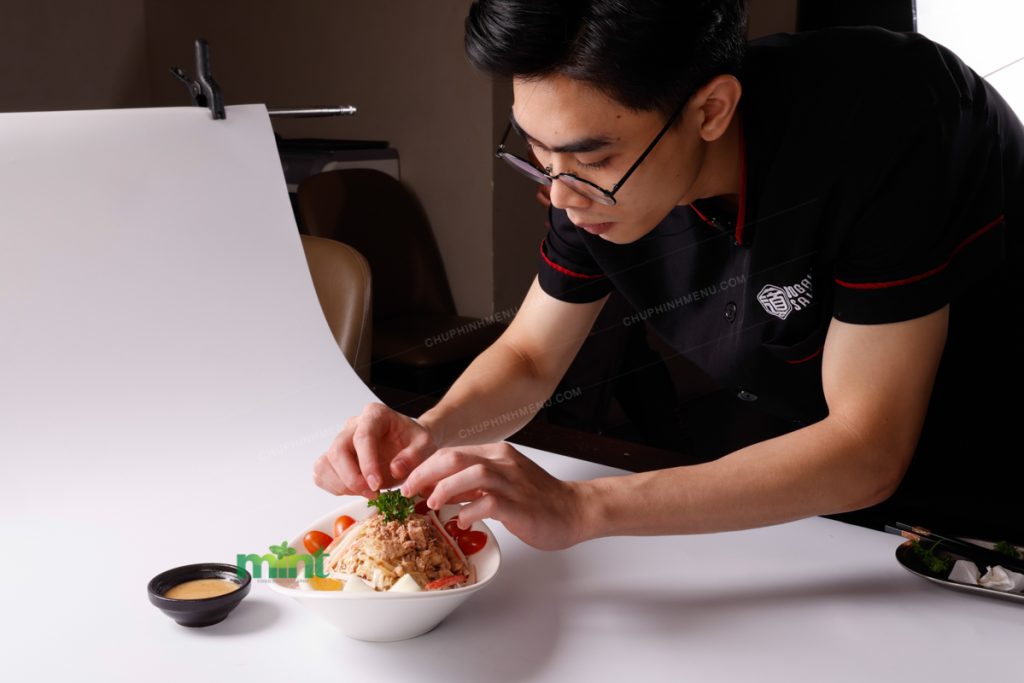 Studio chụp ảnh đồ ăn di động chuyên nghiệp